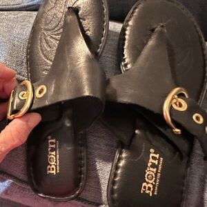 Born Women's Black Sandals